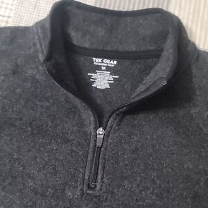 Tek Gear 1X Womens Fleece Quarter Zip Pullover